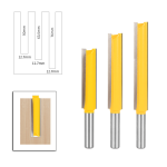 Heavy‑duty 8mm shank wood router bit for hand trimmer and CNC wood processing