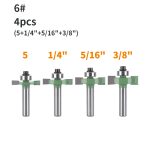 Ball Bearing T-Slot Router Bit, 8mm Shank Woodworking Groove Cutter for Wood Trimmer - Image 4