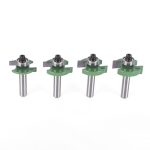 Ball Bearing T-Slot Router Bit, 8mm Shank Woodworking Groove Cutter for Wood Trimmer