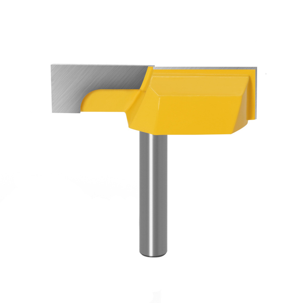 8mm shank large diameter bottom cleaning router bit, wood spoilboard surfacing grooving cutter for trimmer and CNC router (1) 8mm Shank Large Diameter Bottom Cleaning Router Bit, Woodworking Grooving & Spoilboard Surfacing Cutter for Trimmer & CNC Router - Image 1