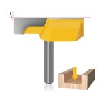 8mm Shank Large Diameter Bottom Cleaning Router Bit, Woodworking Grooving & Spoilboard Surfacing Cutter for Trimmer & CNC Router - Image 2