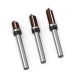 Bearing Straight Cutter Woodworking Trimming Router Bit with Top Bearing, 8mm Shank
