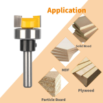 Pilot bearing replacement on a bearing guided router bit