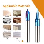CNC collet maintenance and CNC wood carving router bit set