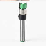 Bearing Guided Pattern Bottom Cleaning Router Bit, Carbide Wood Cutter for Trimmer Grooving - Image 2