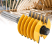 Stress-free CNC router bit with refined carbide grain structure