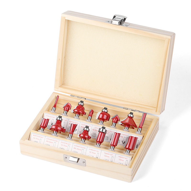 Woodworking milling cutters: carbide bevel cutter for trimming and chamfering decorative board