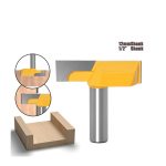 Large Diameter Bottom Cleaning Router Bit, Tungsten Carbide Flat‑Bottom Woodworking Cutter for Grooving & Surface Scraping