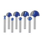 Professional‑grade Round Nose Bits woodworking router bit wood trimmer cutter head for aluminum composite panel grooving integrated wall folding