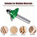 Type 2 Table Edge Router Bit, Tungsten Steel Wood Cutter for Tabletop Molding & Trimming - Image 3
