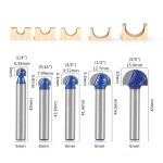 Professional‑Grade Round Nose Bits Woodworking Router Bit for Aluminum Composite Panel Grooving Wall Panel Folding - Image 2