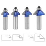 Professional‑Grade 45° Carbide Bevel Router Bit, Woodworking Bevel‑Edge Trimming Cutter for Trimming Machine - Image 3