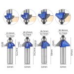 Professional‑Grade 45° Carbide Bevel Router Bit, Woodworking Bevel‑Edge Trimming Cutter for Trimming Machine - Image 2