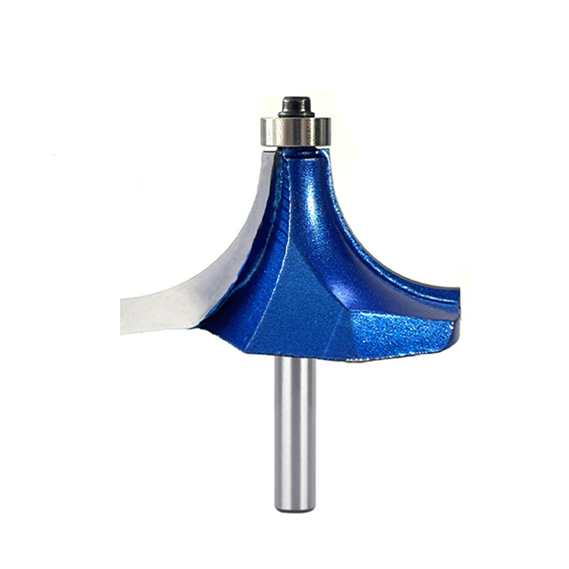 1/4 inch roundover bit with bearing for woodworking edge rounding