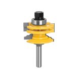 Glass Window Frame Router Bit, Reversible Door Window Tenon Joint Woodworking Cutter for Cabinet Door Processing