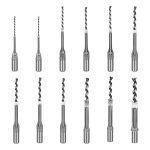 Woodworking Square Mortise Drill Set, Square Eye Salad Drill for Tenon and Lock Hole Machining