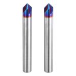 V engraving carbide woodworking router bit chamfer cutter for sign letter outline wood carving