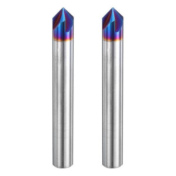 V engraving carbide woodworking router bit chamfer cutter for sign letter outline wood carving