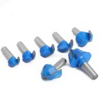Round Nose Bits Semicircle Lace Relief Ball‑Nose Woodworking Router Bit for CNC Wood Engraving