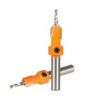 Wood Countersink Drill Bit, Taper Hole Alloy Tip Step Drill for Timber Self-tapping Screw Installation