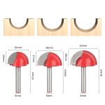 6mm Shank Carbide Ball Nose Round Nose Lace Woodworking Router Bit for Round Nose Bits - Image 3