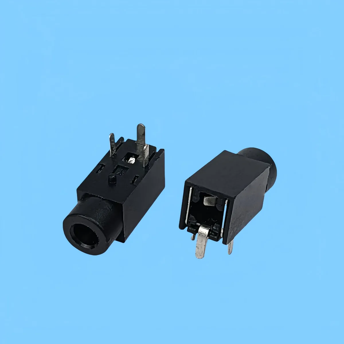 av-001 Supply PJ-211A 3-pin 2.5mm straight-through headphone socket dual-channel stereo audio female jack PJ-211 - Image 1